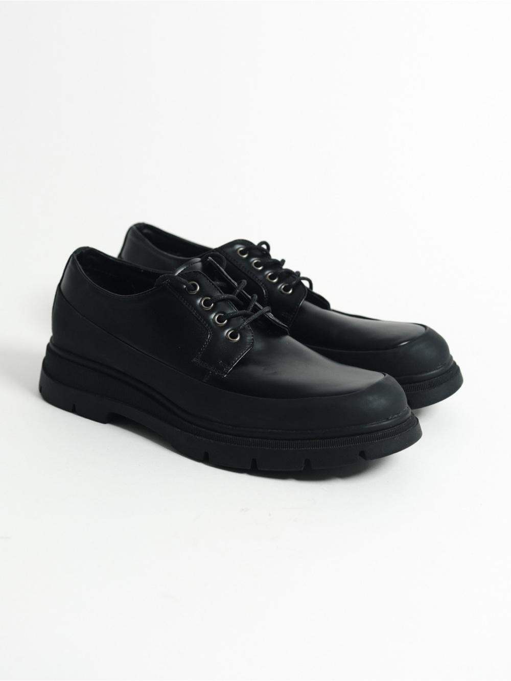 Call It Spring Men’s Black Chunky Derby Shoes